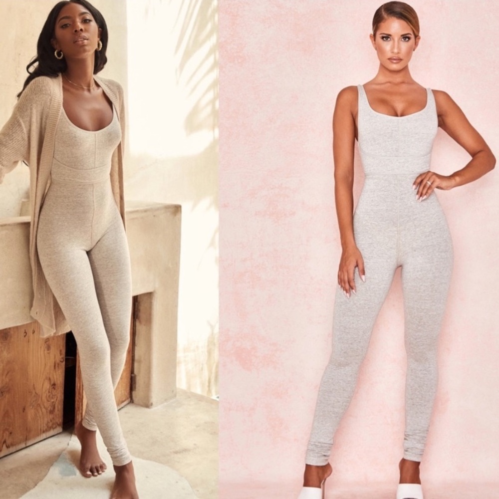 SOLD Don’t Purchase House of CB Zinnia Jumpsuit In Stone Marl Size Small